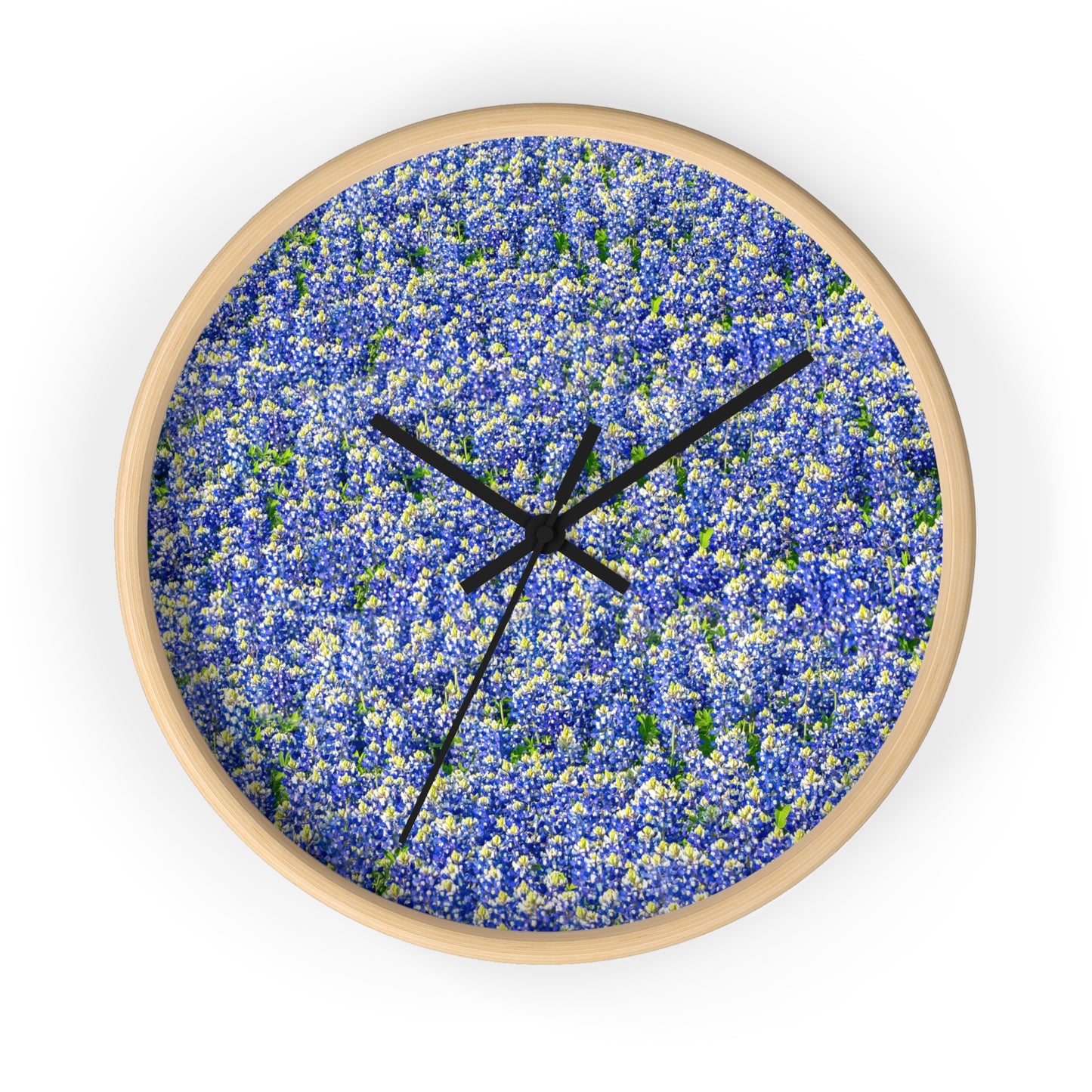 Bluebonnet Wall Clock