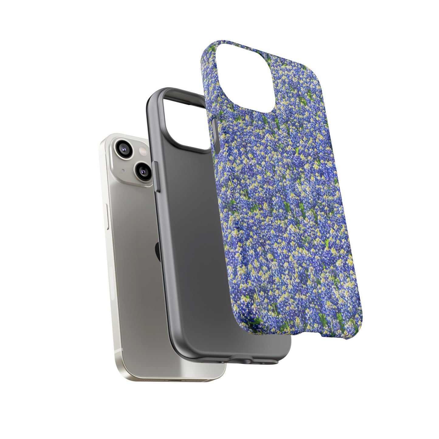 Phone Case - Texas Bluebonnets Floral Tough Phone Case