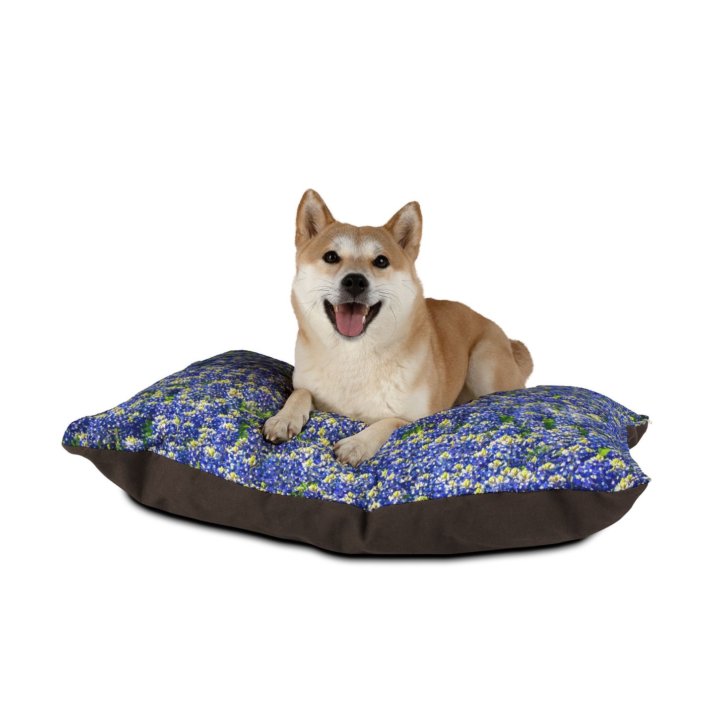 Texas Bluebonnets Dog Bed