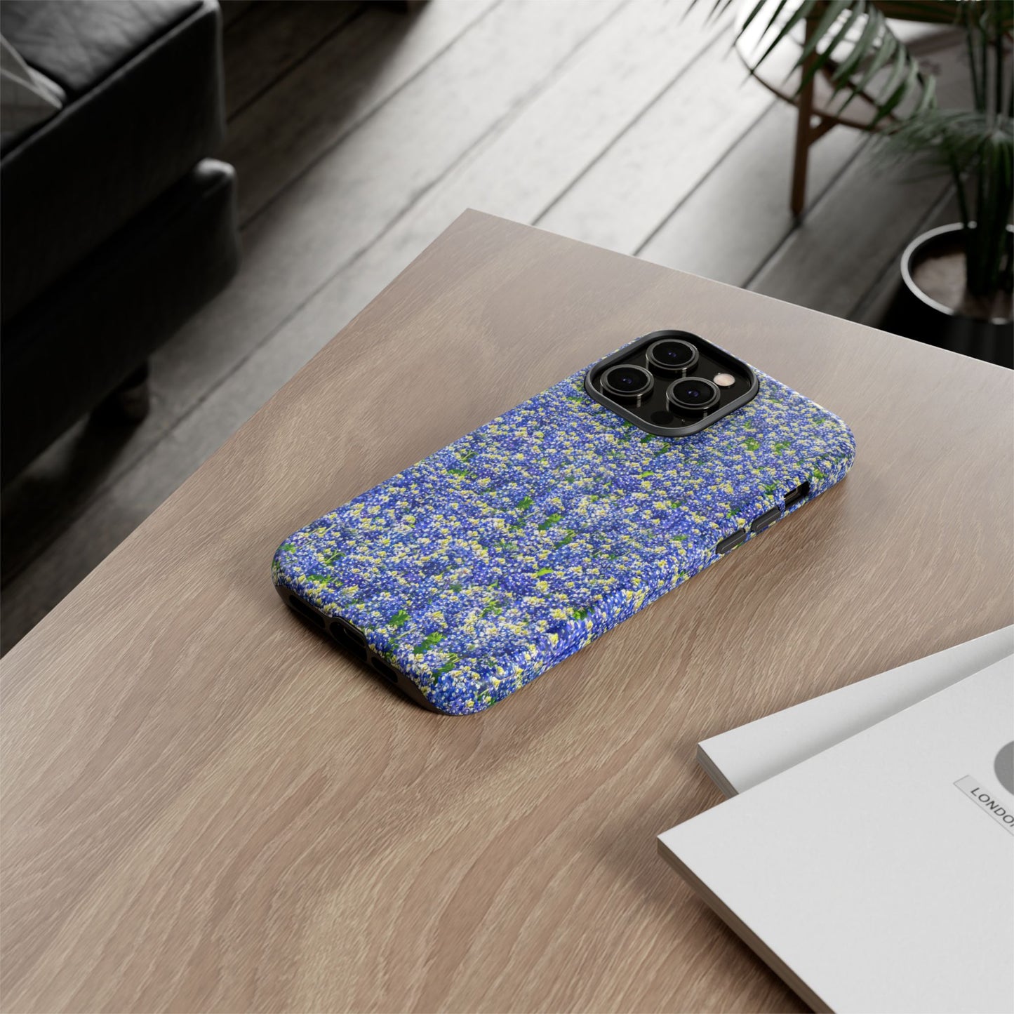 Phone Case - Texas Bluebonnets Floral Tough Phone Case