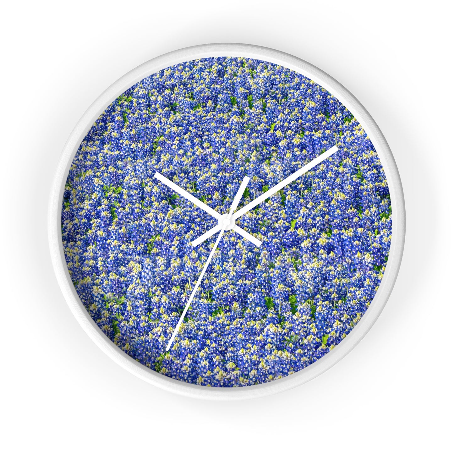 Bluebonnet Wall Clock