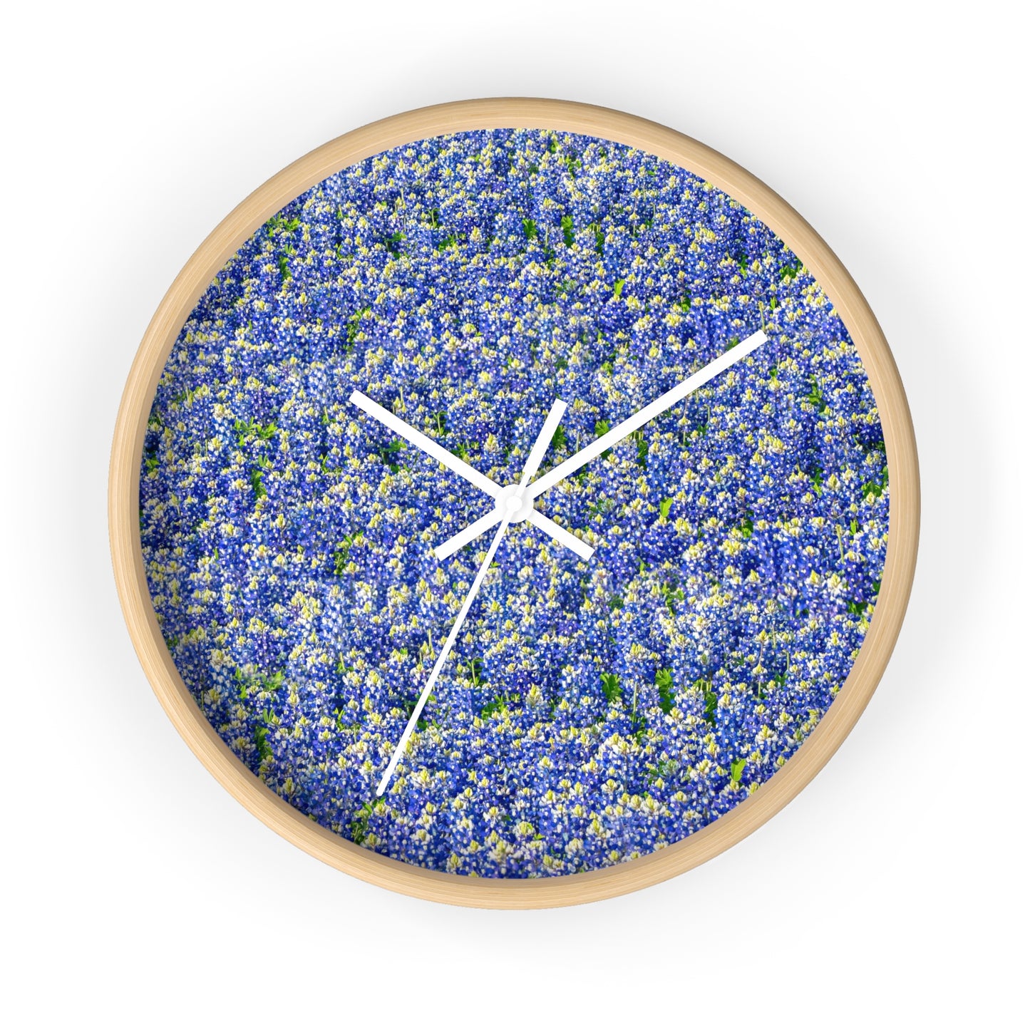 Bluebonnet Wall Clock