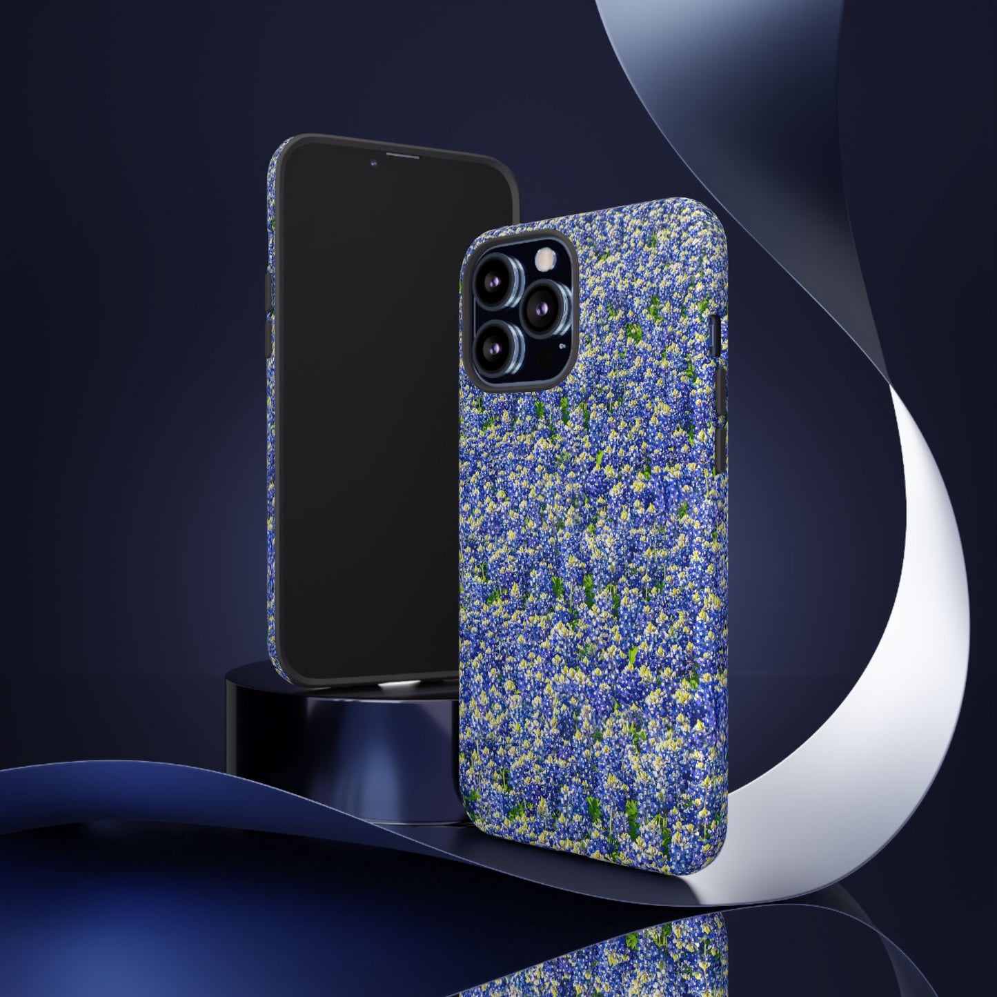 Phone Case - Texas Bluebonnets Floral Tough Phone Case