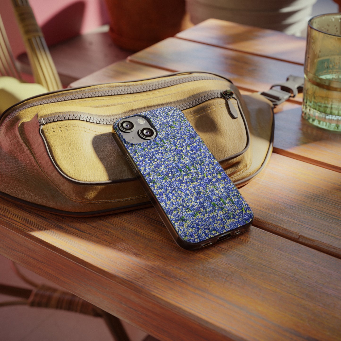 Bluebonnet Floral Soft Phone Case