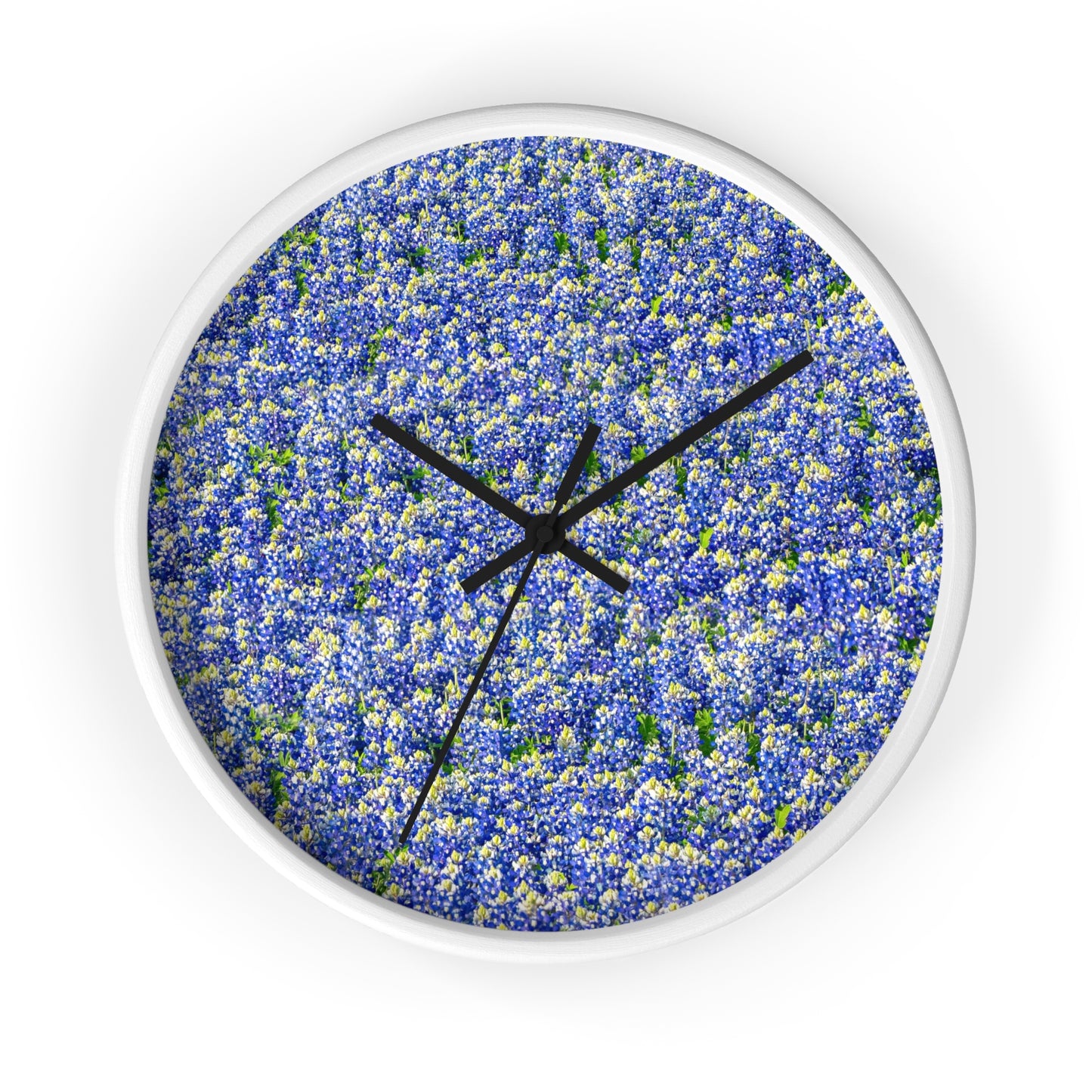 Bluebonnet Wall Clock