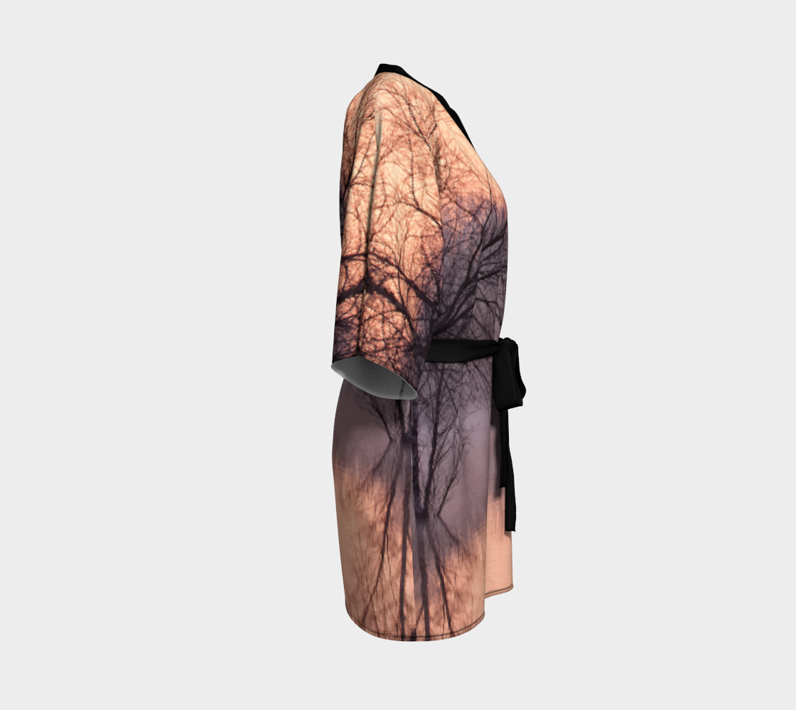 Winter's Dawning Kimono Robe #2