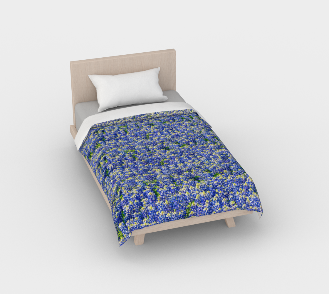 Bluebonnets Duvet Cover
