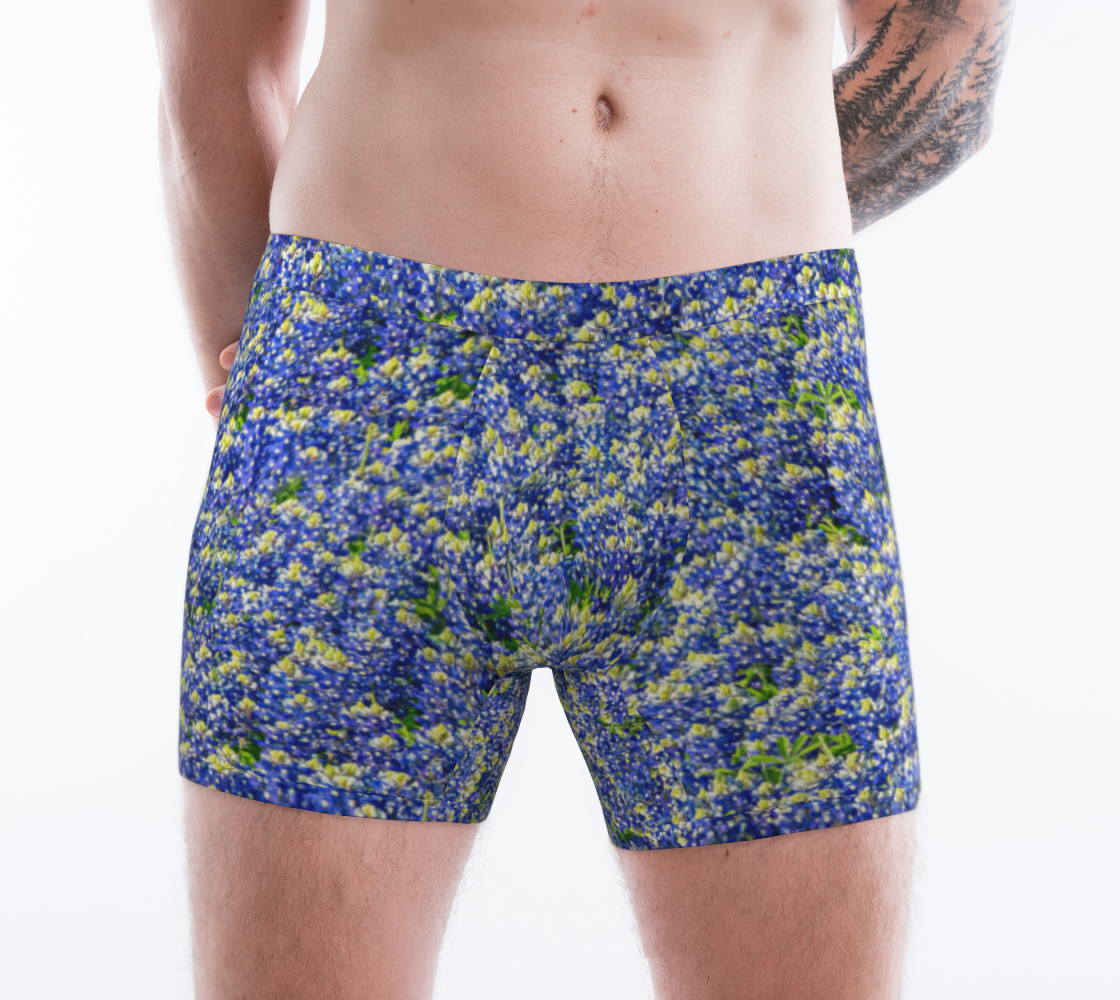 Texas Bluebonnet Boxer Briefs