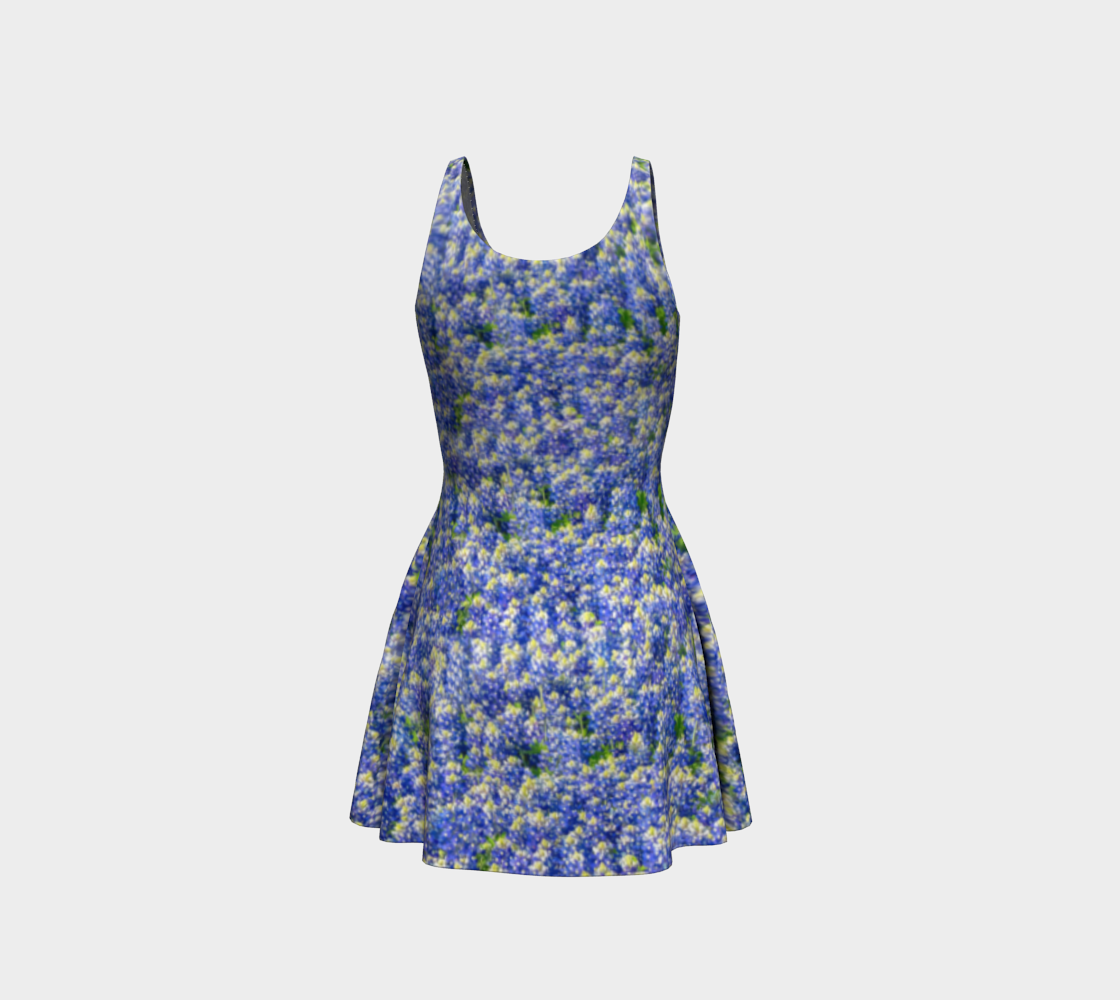 Bluebonnet Flare Dress