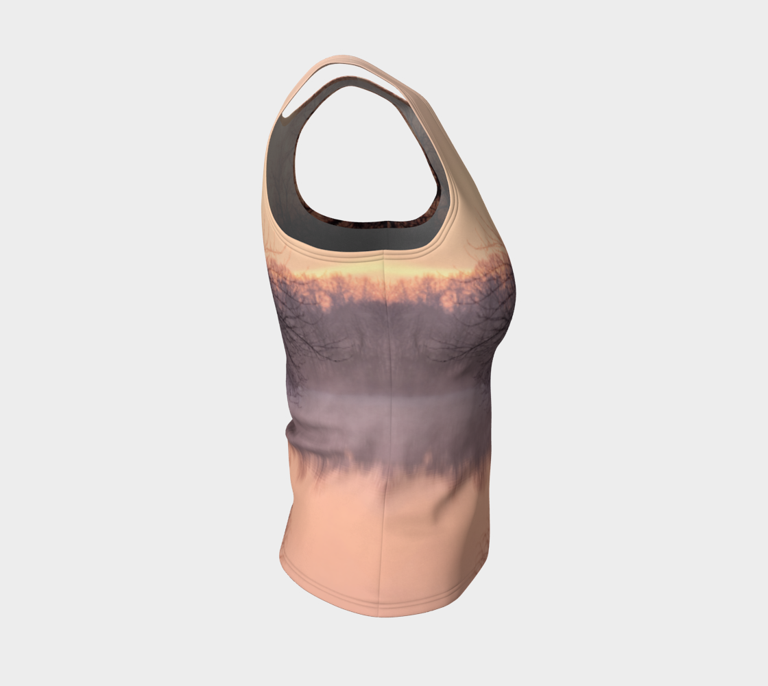 Winter's Dawn Fitted Tank Top #2