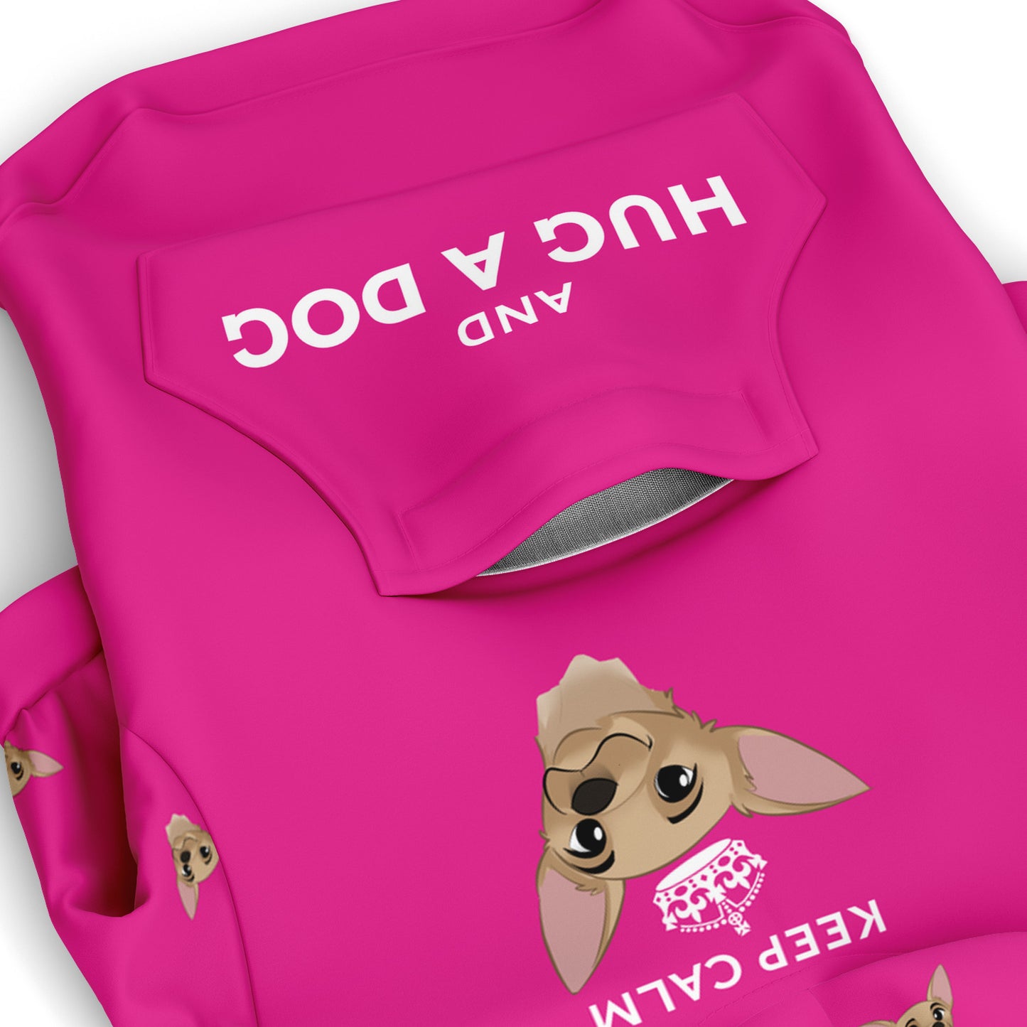 Barbiecore Pink Matching Dog and Owner Hoodies