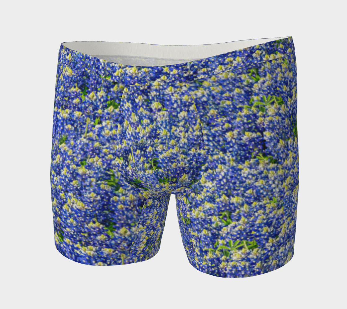 Texas Bluebonnet Boxer Briefs