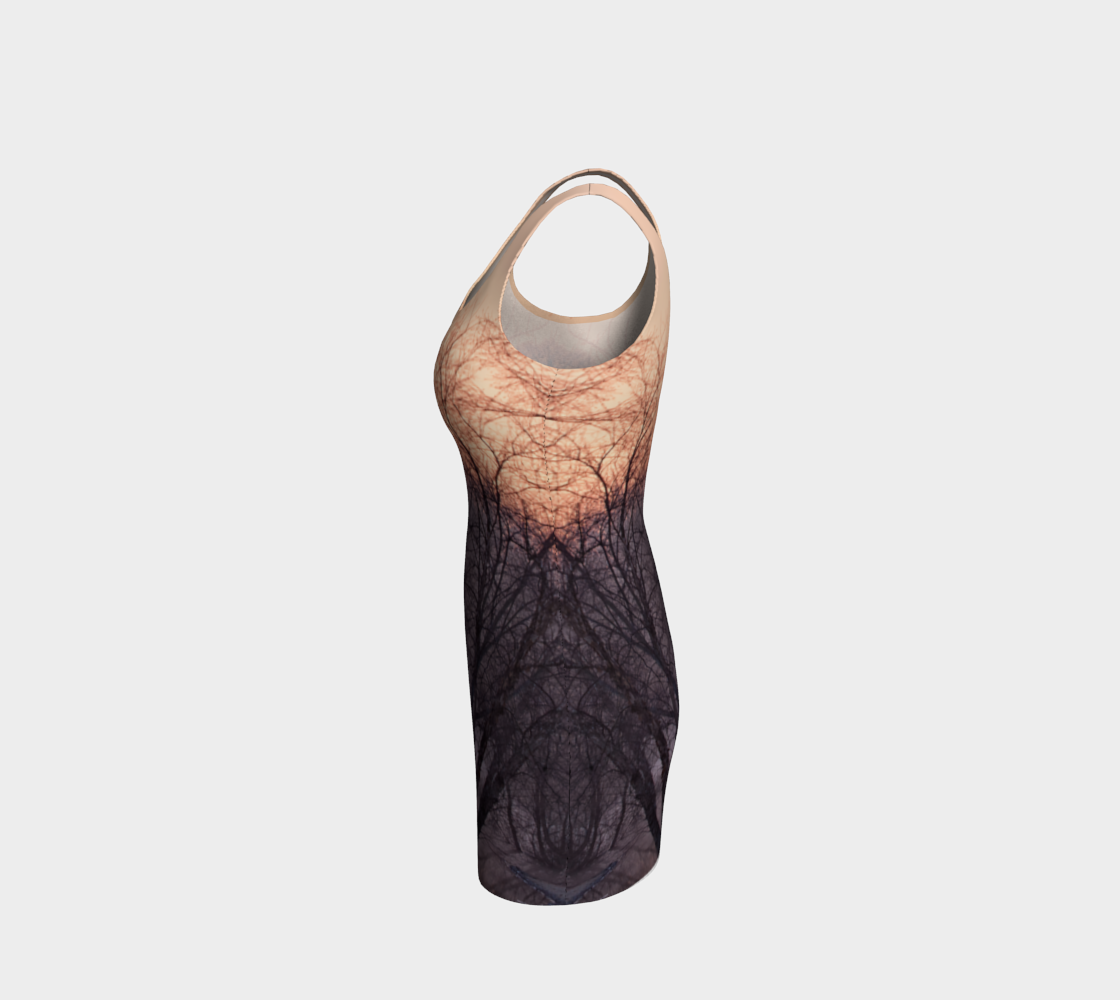 Winter's Dawn Bodycon Dress