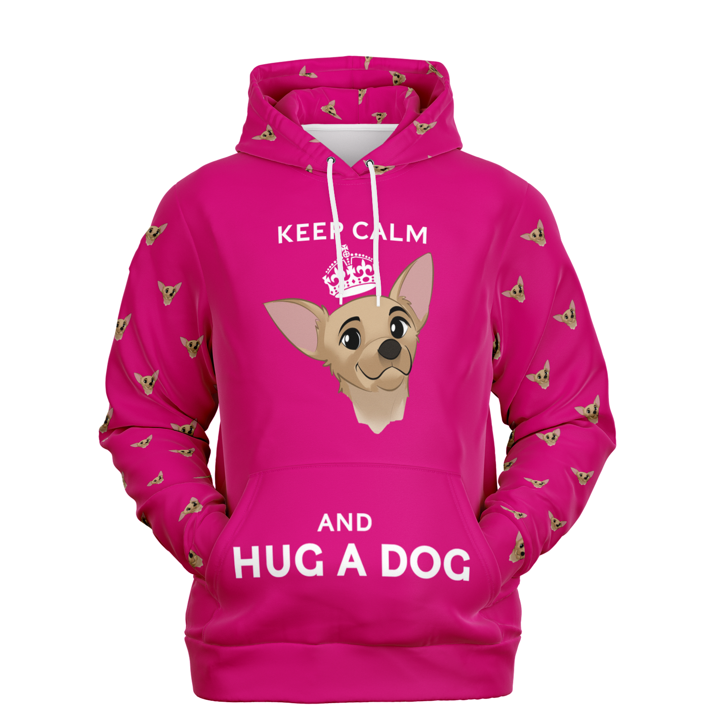 Barbiecore Pink Matching Dog and Owner Hoodies
