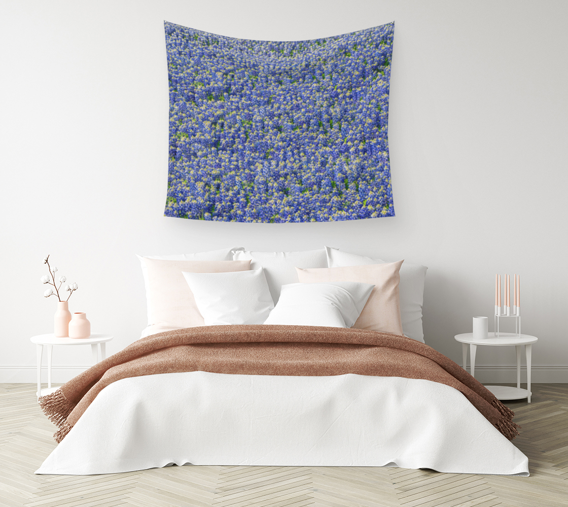 Texas Bluebonnets Tapestry