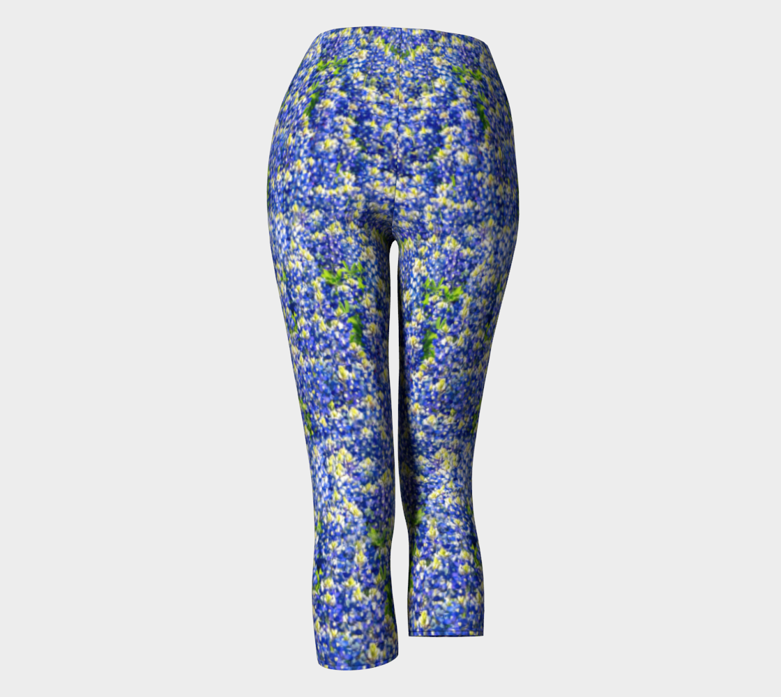 Texas Bluebonnet Capris #2