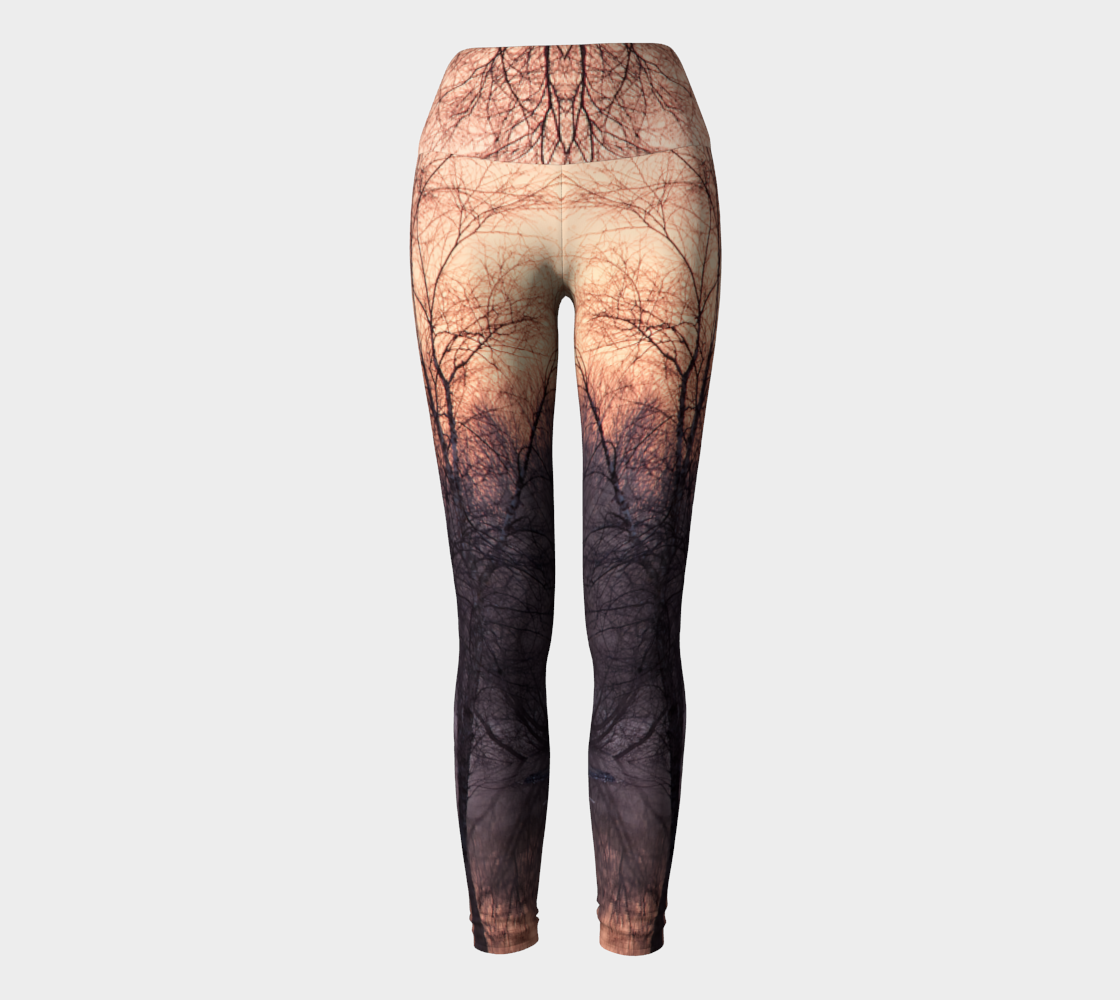Winter's Dawn Yoga Leggings