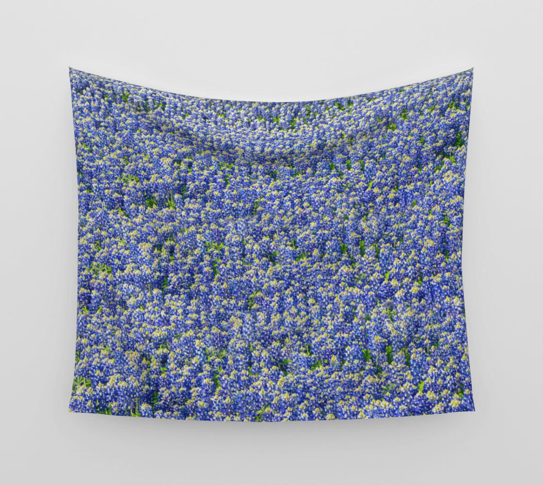 Texas Bluebonnets Tapestry