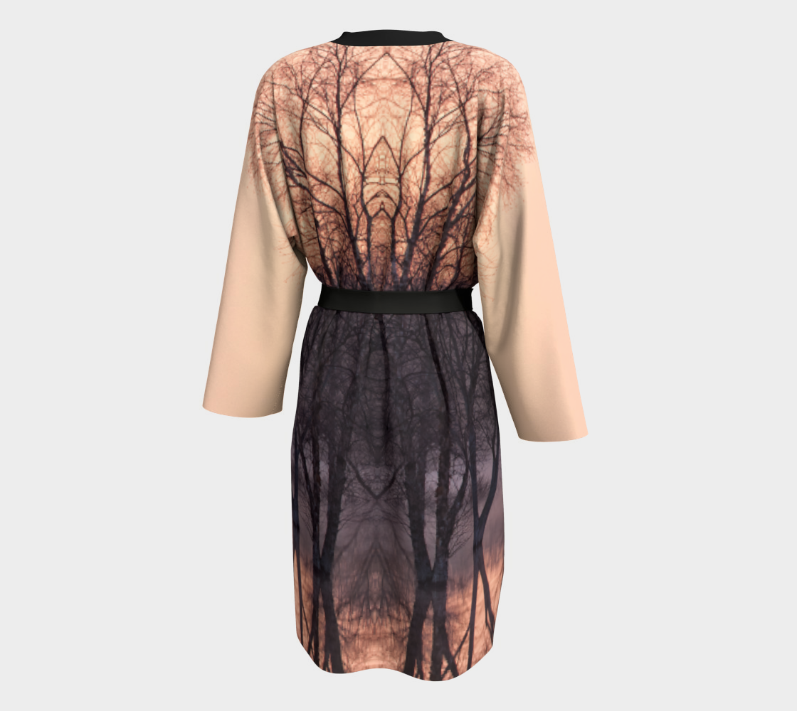 Winter's Dawing Peignoir Robe