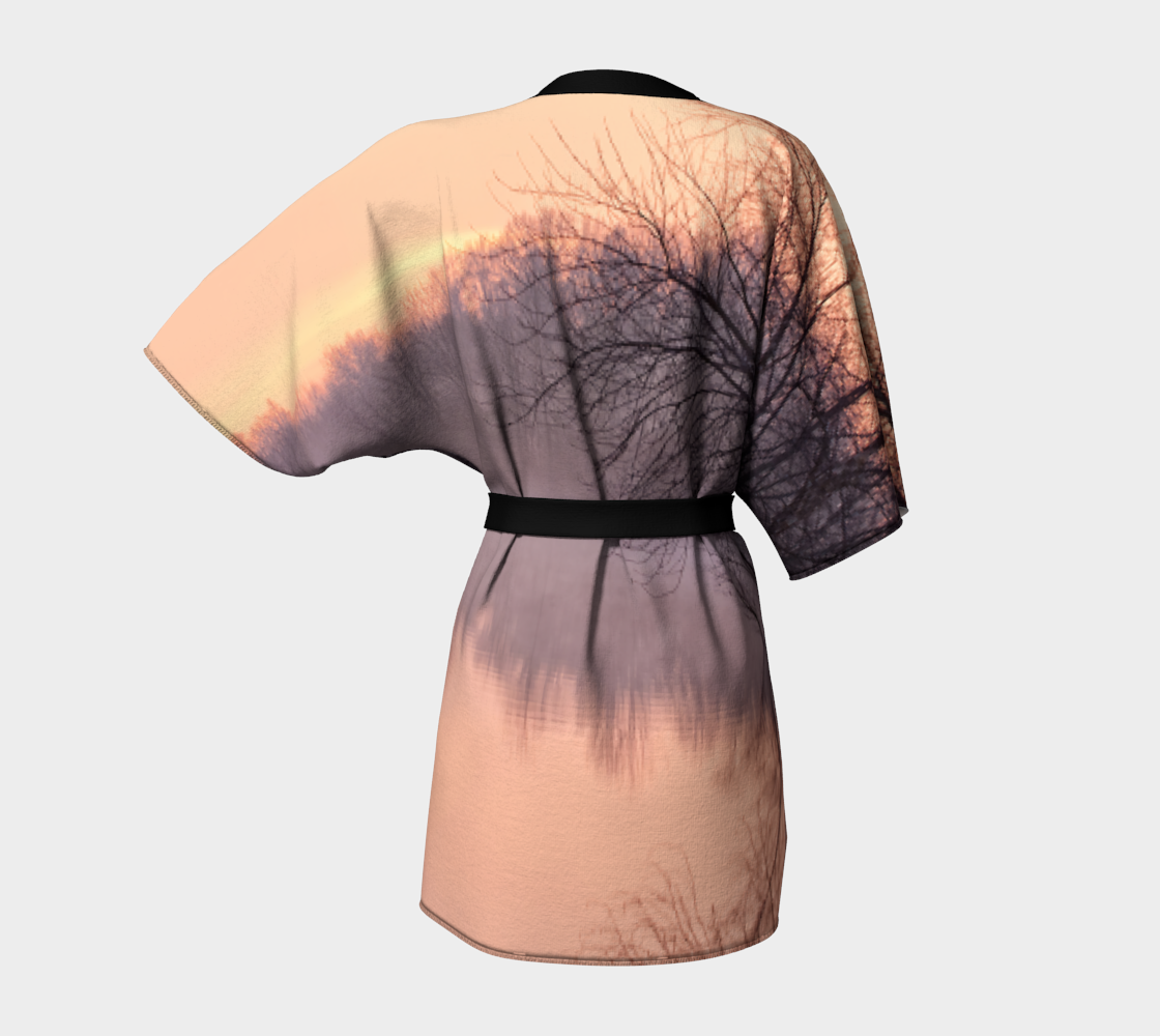 Winter's Dawning Kimono Robe #2