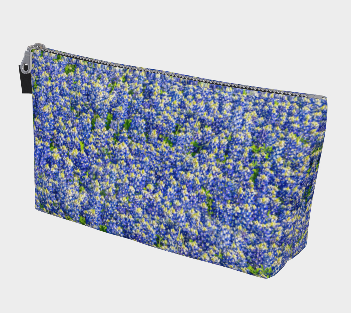 Bluebonnet Makeup Bag