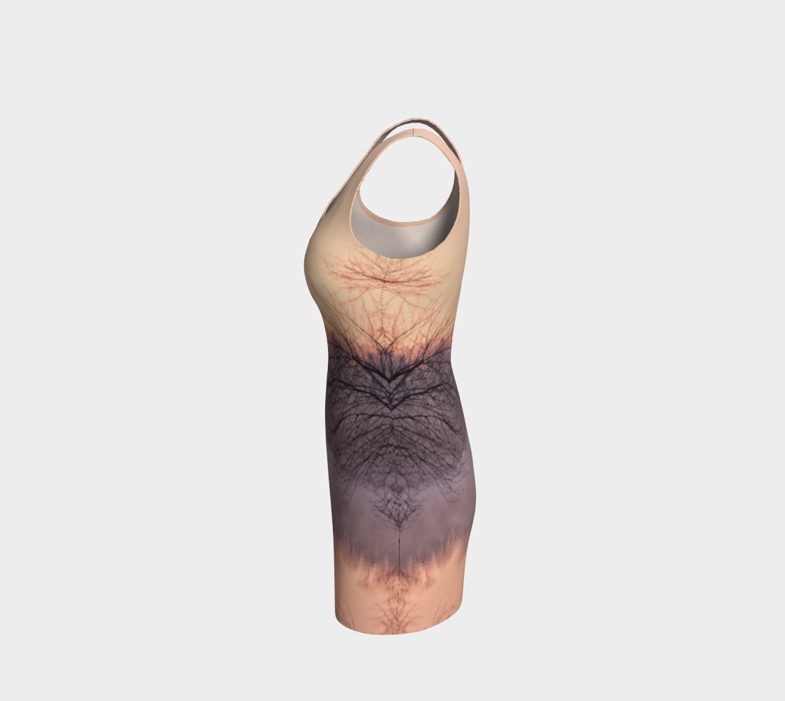 Winter's Dawn Bodycon Dress #2