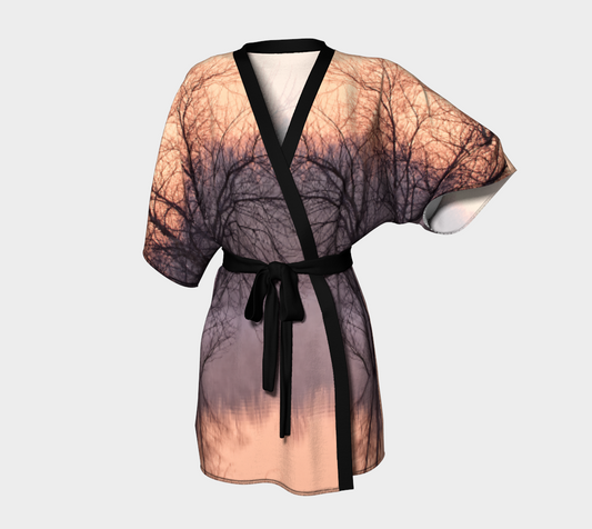 Winter's Dawning Kimono Robe #2