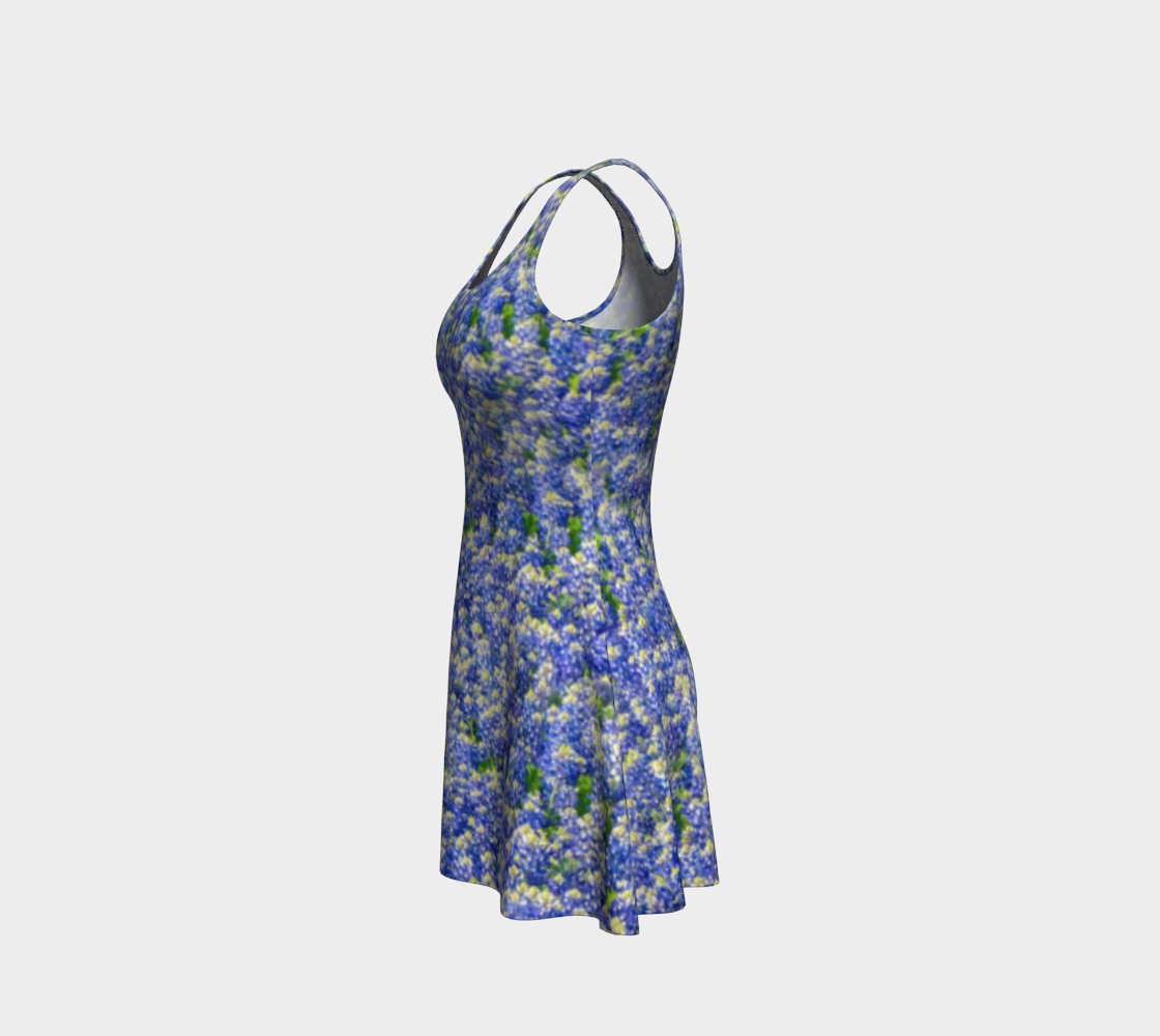 Bluebonnet Flare Dress
