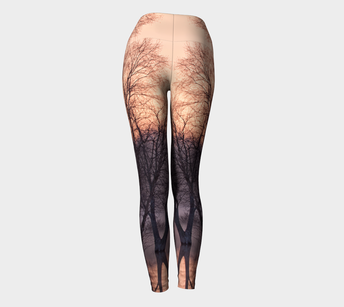 Winter's Dawn Yoga Leggings