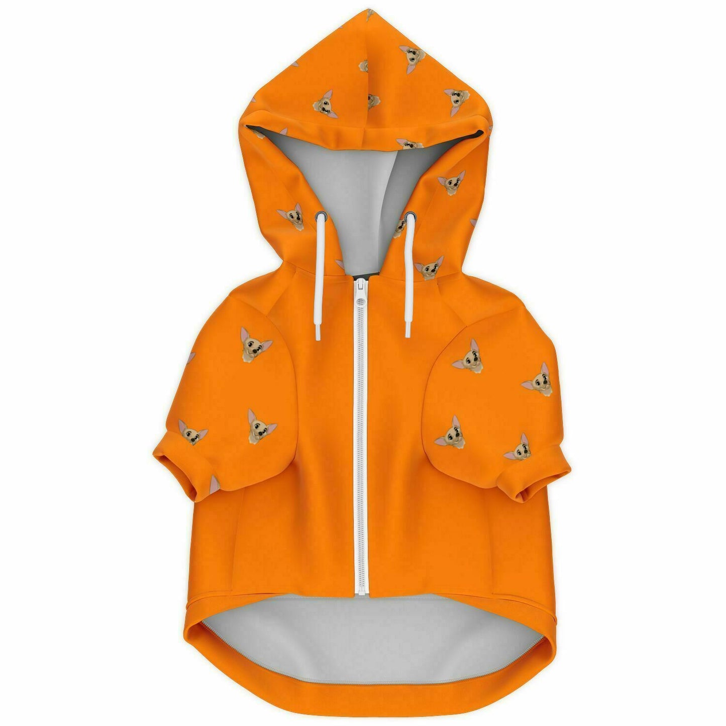 Tangelo Dog Zip-Up Hoodie