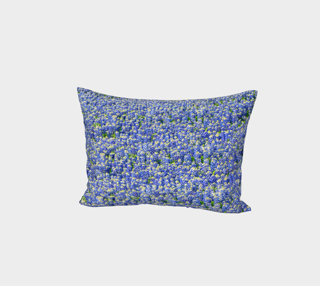 Texas Bluebonnets Pillow Sham