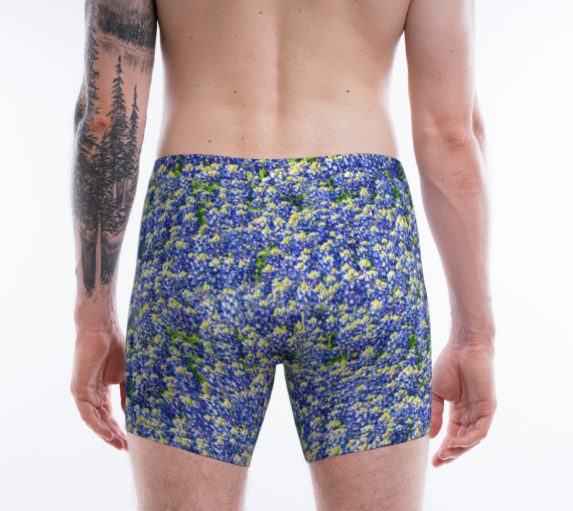 Texas Bluebonnet Boxer Briefs