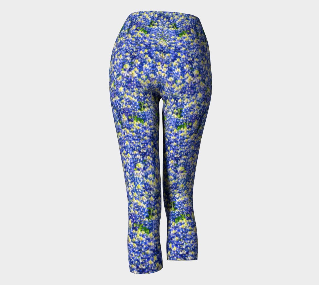 Texas Bluebonnet Capris