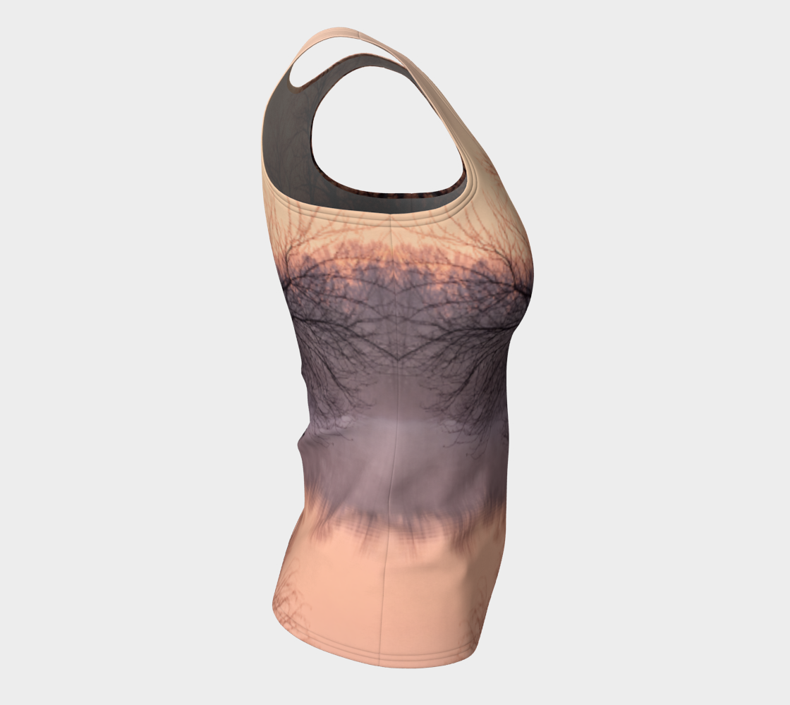 Winter's Dawn Fitted Tank Top #2