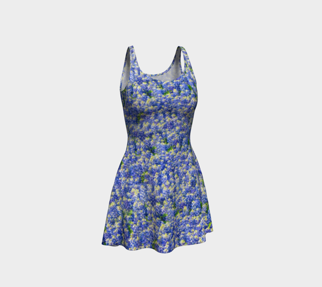 Bluebonnet Flare Dress