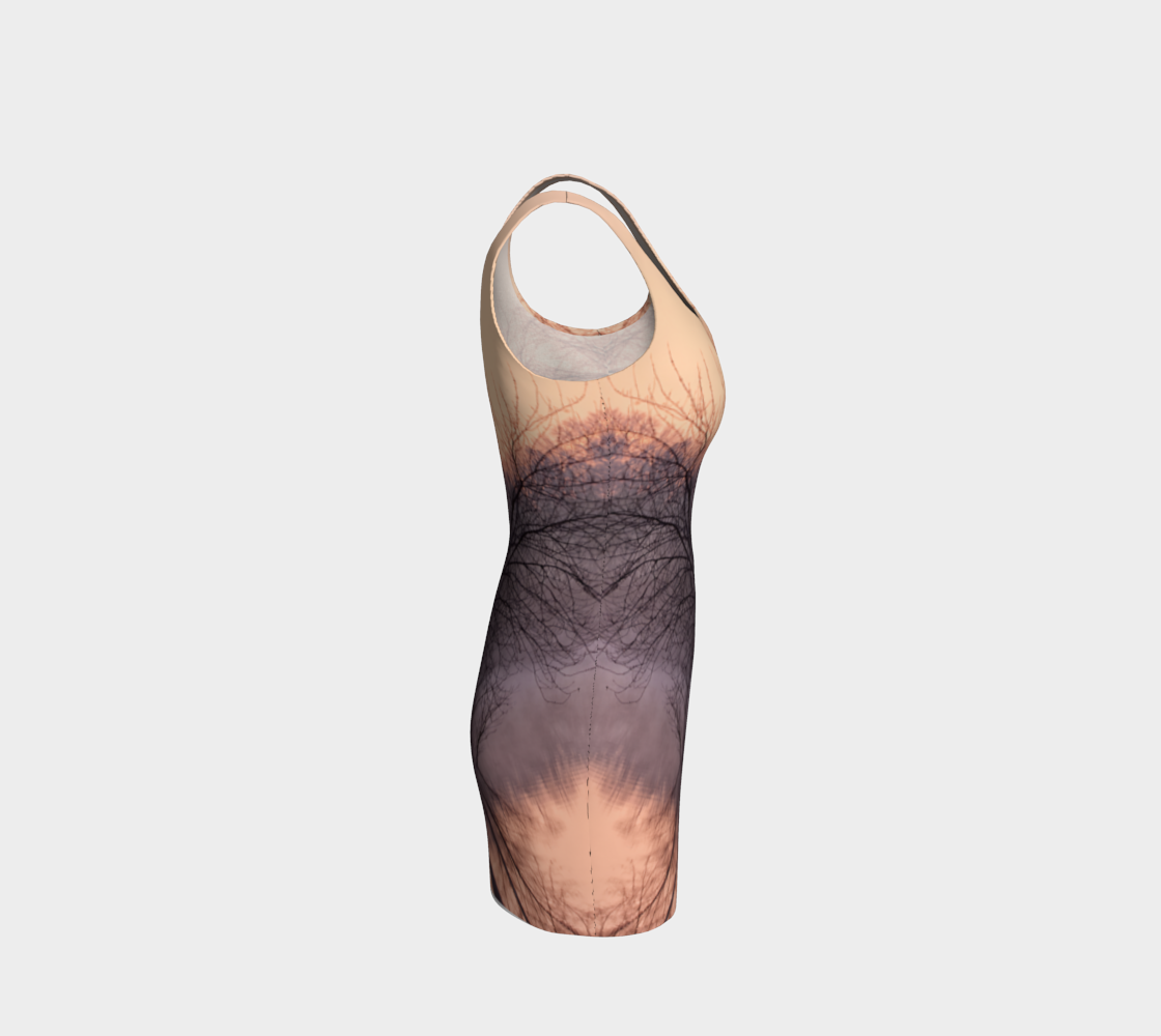 Winter's Dawn Bodycon Dress