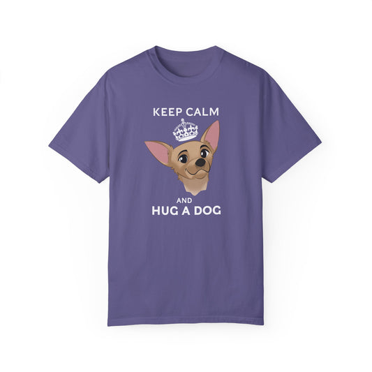 Cute Chihuahua Graphic T-Shirt - Unisex Garment-Dyed Tee