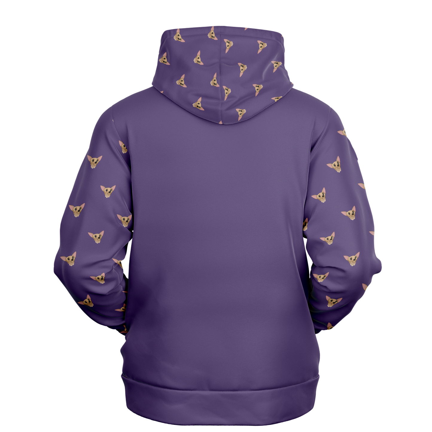 Purple Matching Hoodies - Keep Calm & Hug a Dog