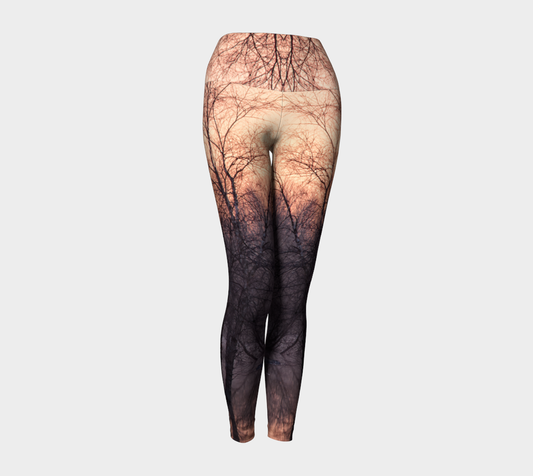 Winter's Dawn Yoga Leggings