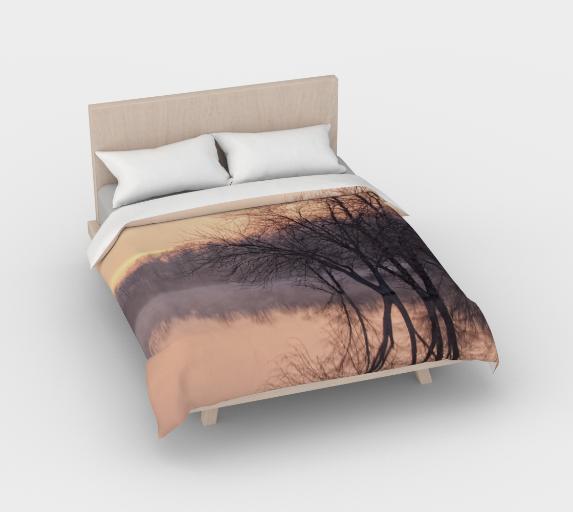 Winter's Dawning Duvet Cover