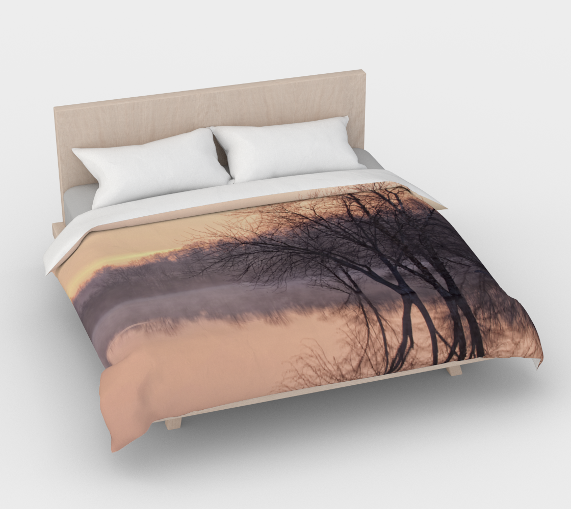 Winter's Dawning Duvet Cover