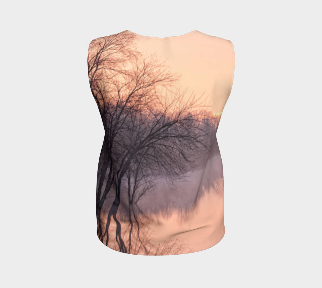 Winter's Dawn Loose Tank Top #2