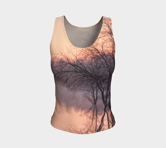 Winter's Dawn Fitted Tank Top #2