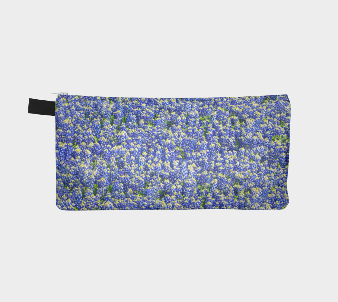 Texas Bluebonnet Pencil Case