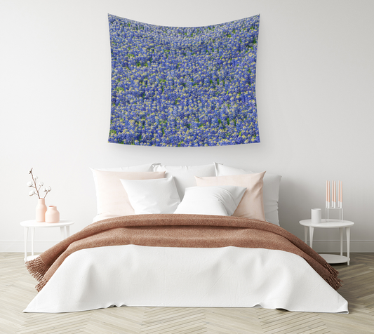 Texas Bluebonnets Tapestry