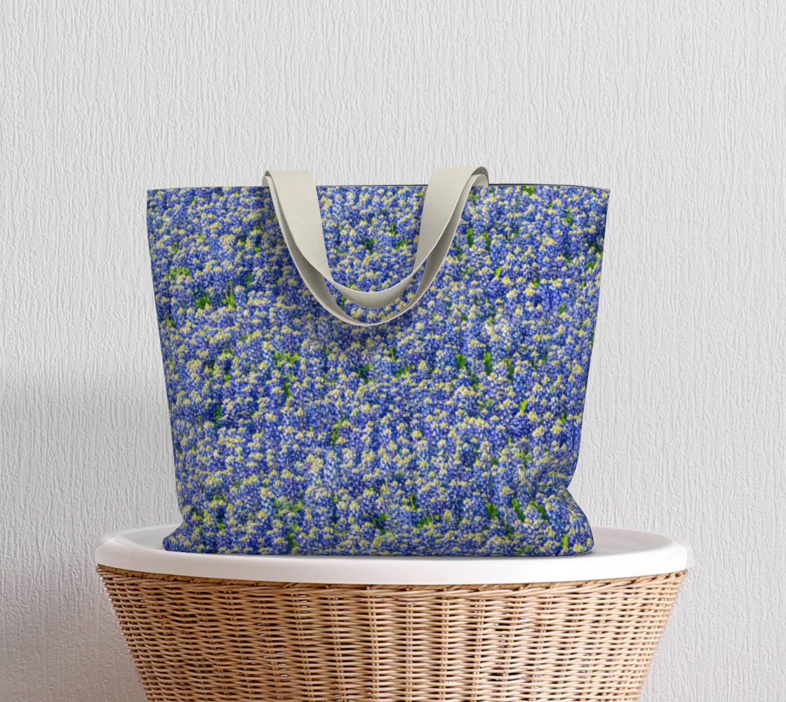 Texas Bluebonnet Market Tote