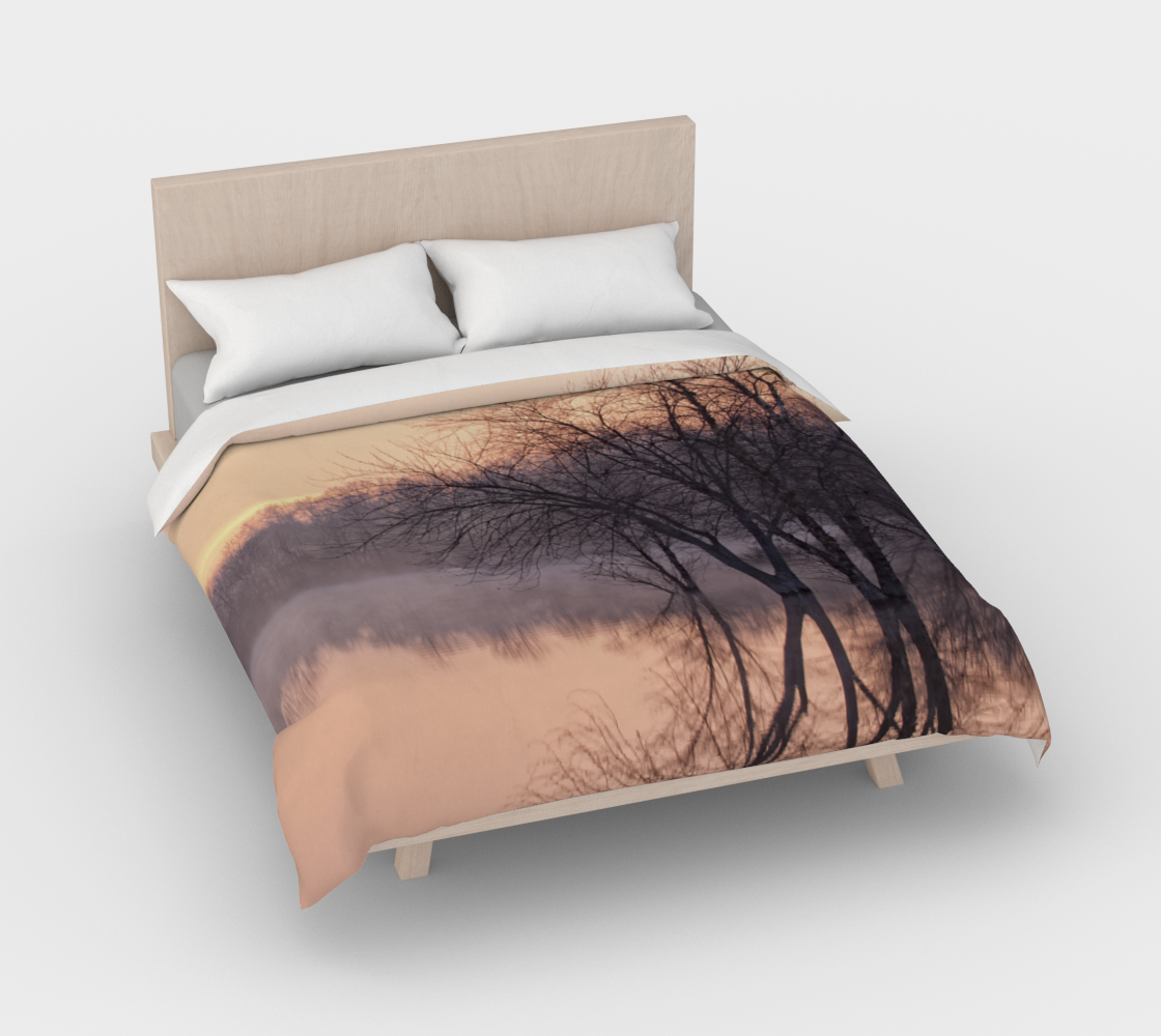 Winter's Dawning Duvet Cover