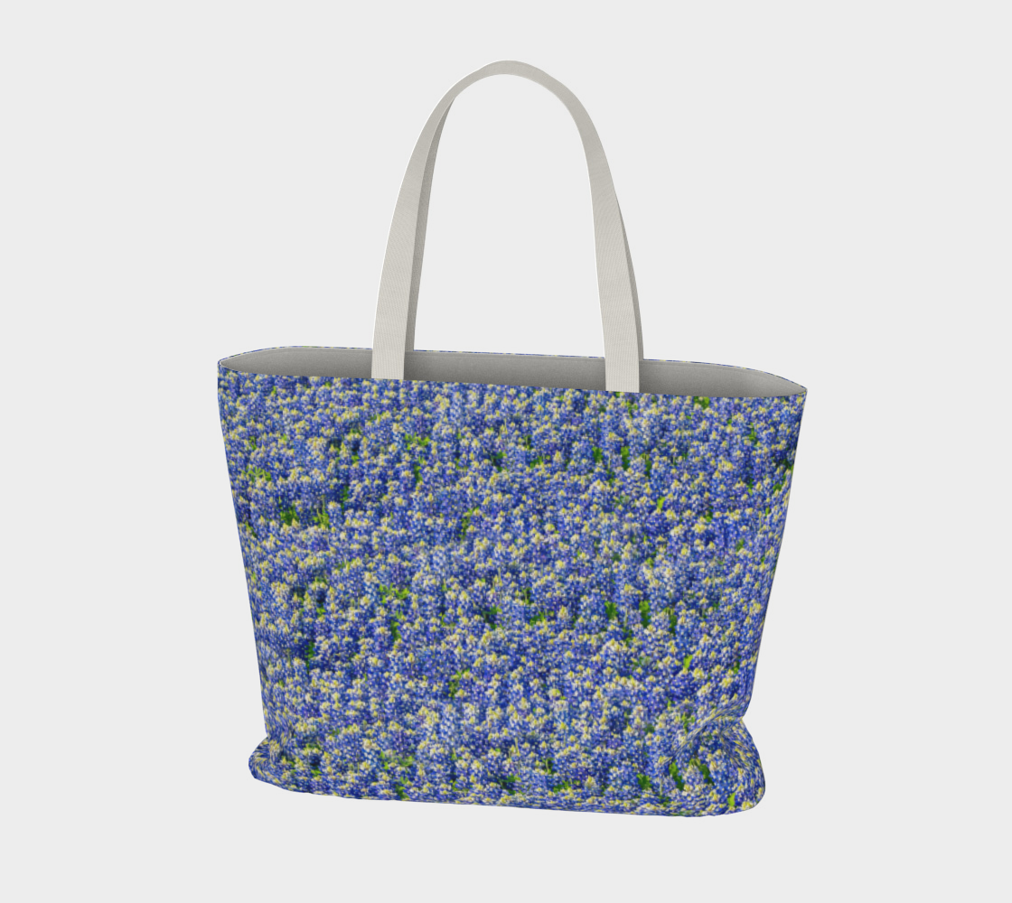 Texas Bluebonnet Market Tote