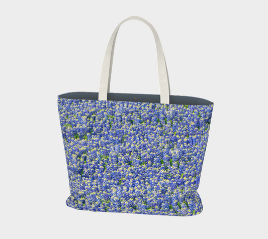 Texas Bluebonnet Market Tote