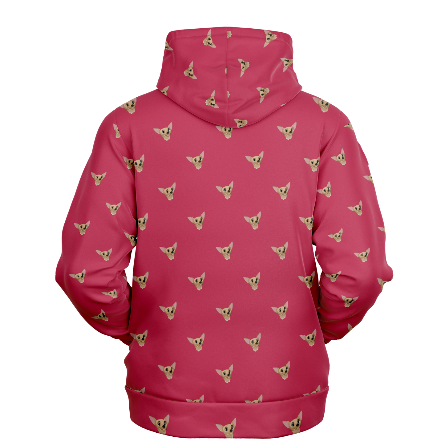 Viva Magenta Fashion Hoodie